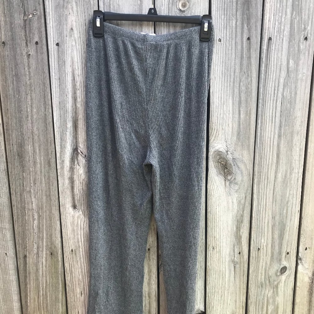 Wide Leg Grey Leisure Pants